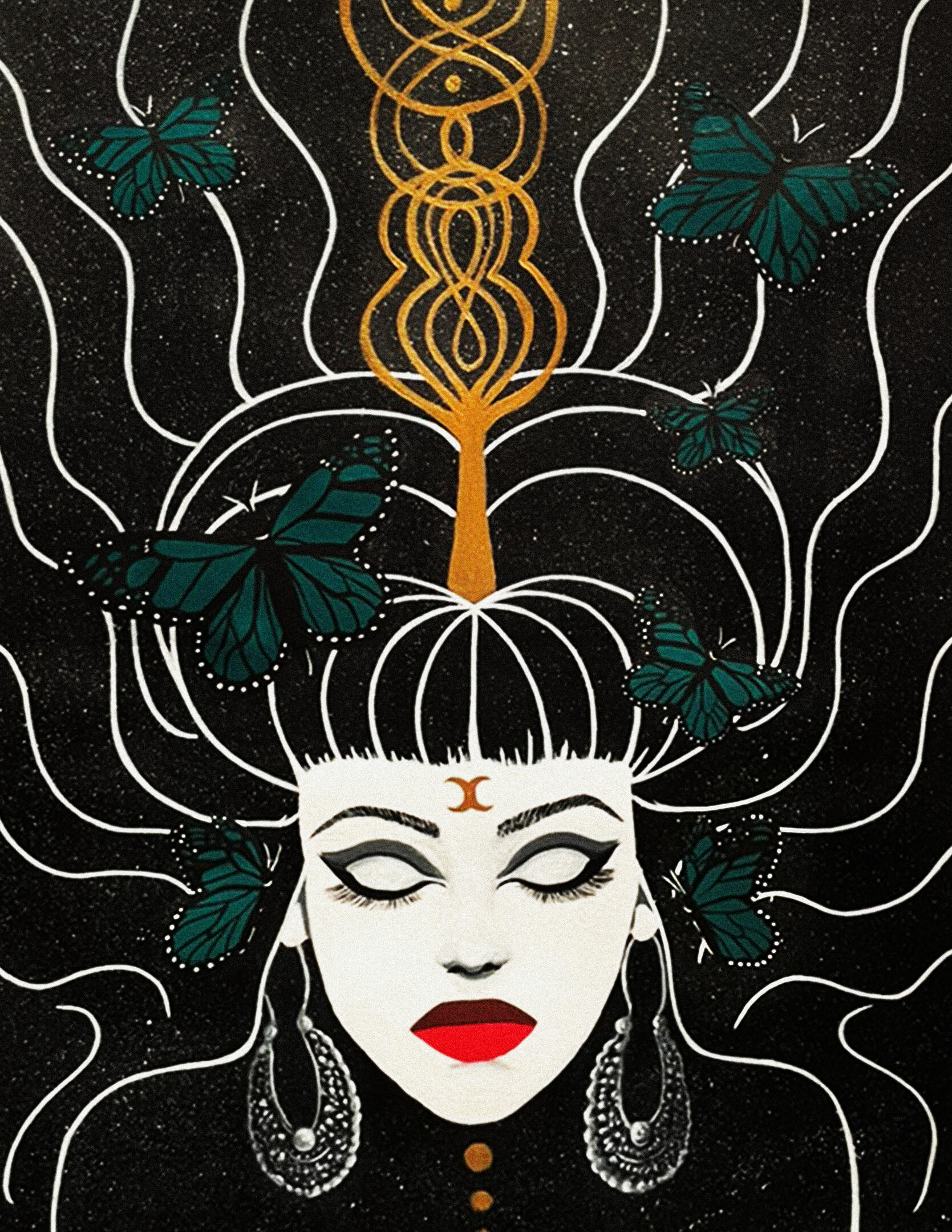 Medium: 18 x 24 acrylic on paper